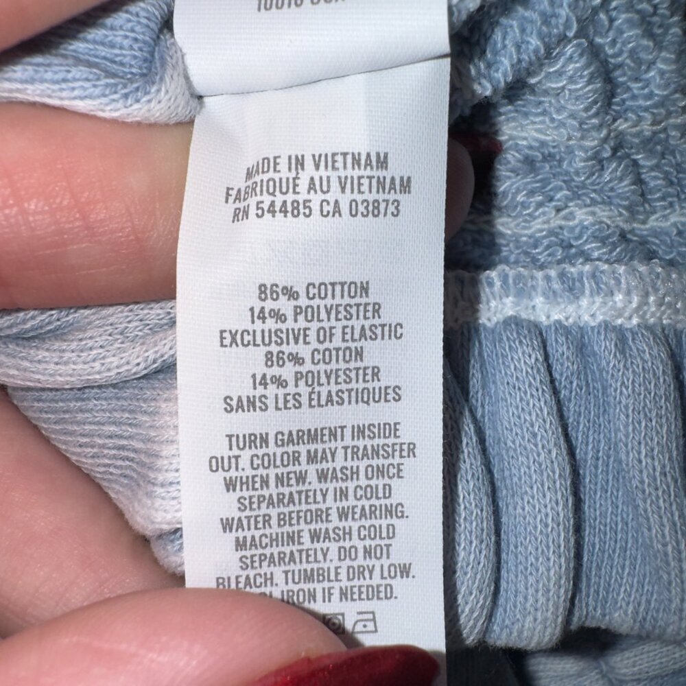 Aerie NWT Women's Size Small Blue High Rise A-line Smocked Mini Skirt - Picture 6 of 7